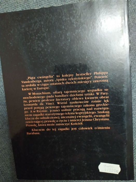 Philipp Vandenberg - Piąta Ewangelia