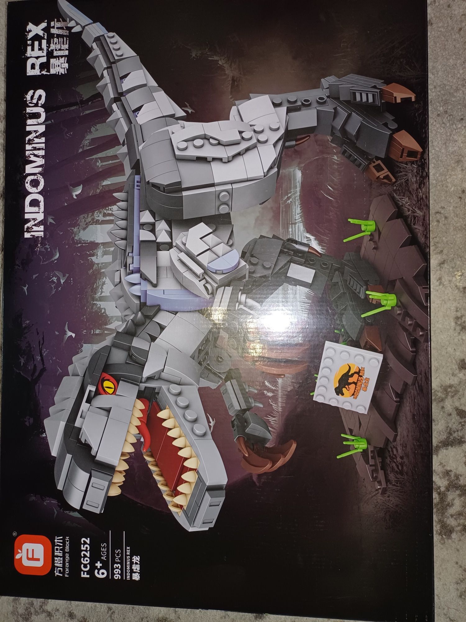 Klocki Konstrukcyjne Dinozaur
