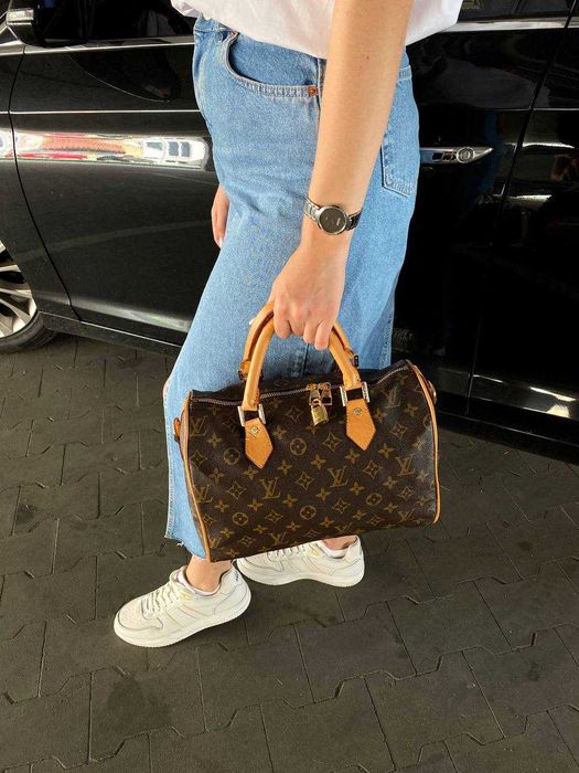 Torba damska na ramie Speedy 30 Brown damska torebka