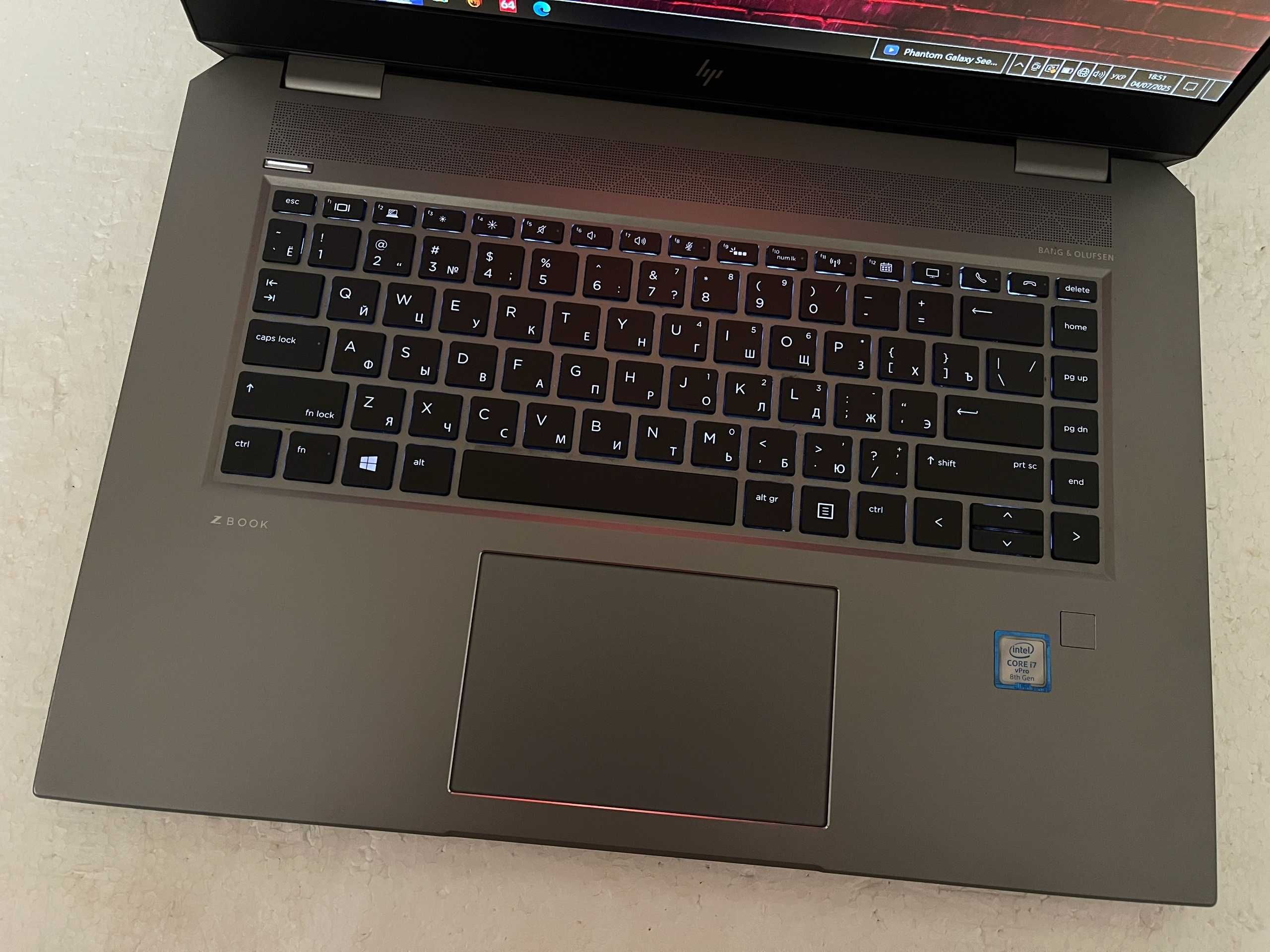 Игровой HP ZBook Studio G5 + (Core i7 на 12" ЯДЕР) + Видео на (4 ГБ)