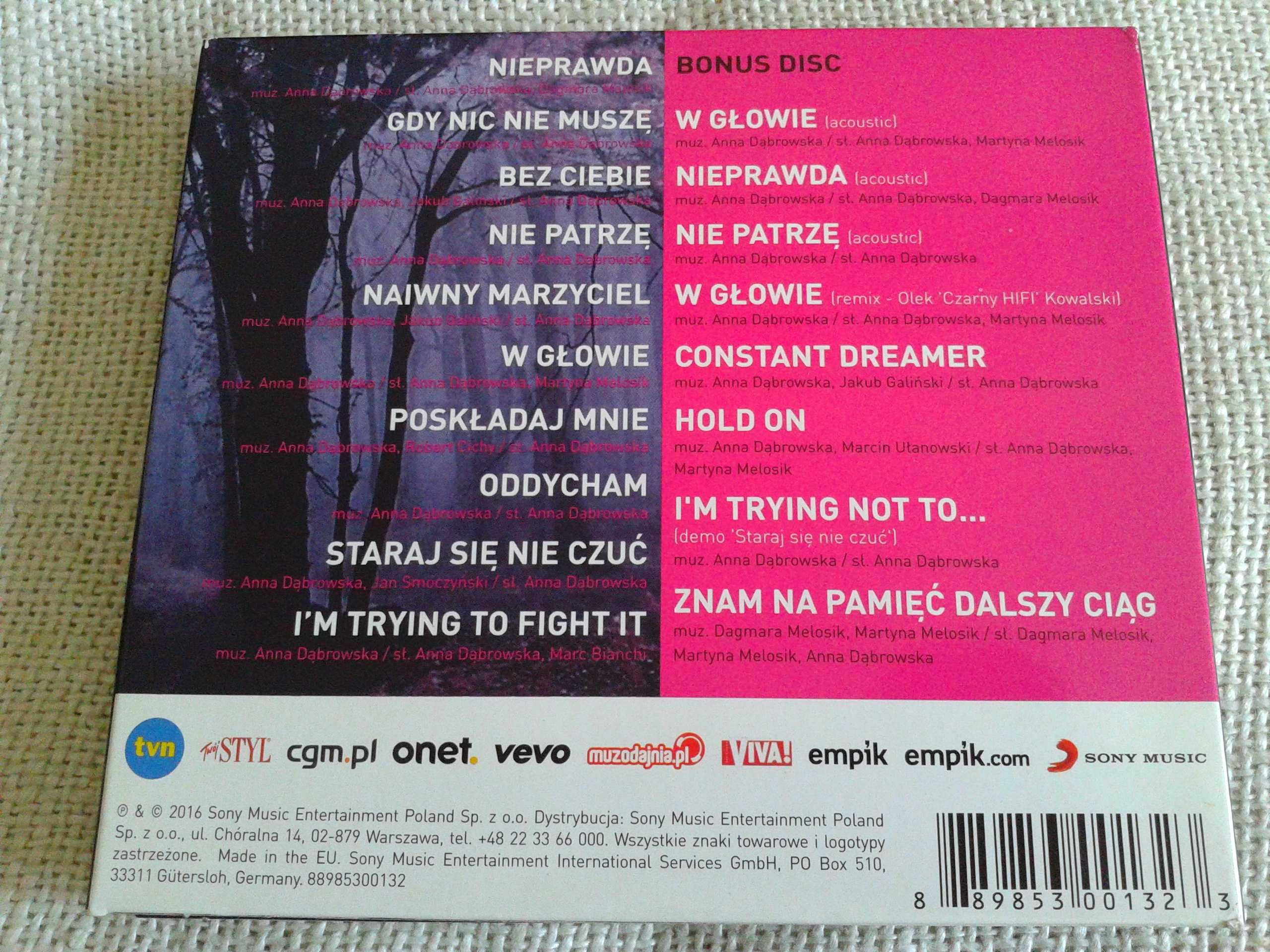 Ania Dąbrowska - Dla Naiwnych Marzycieli  2CD