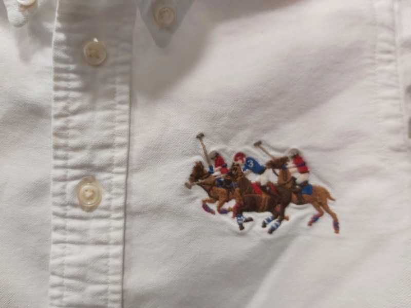 Ralph lauren śliczna koszula białą 12m