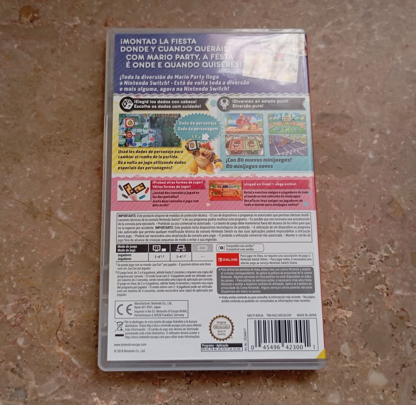 Jogo Nintendo Switch Super Mario Party