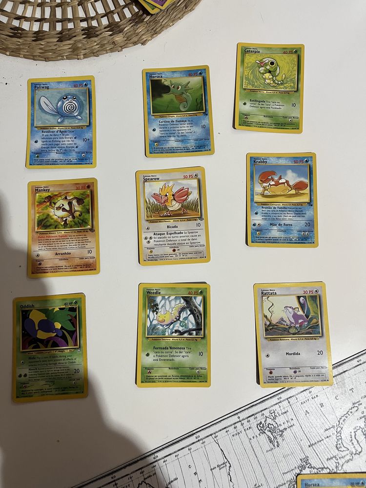 Cartas pokemon 1999