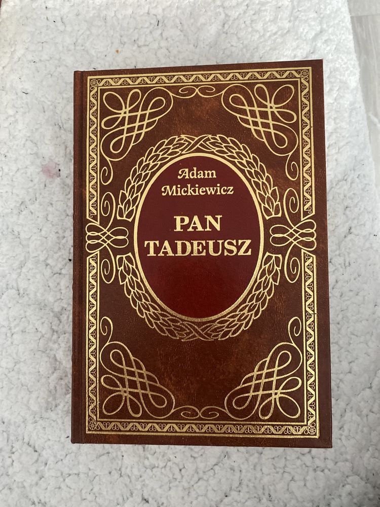książka „Pan Tadeusz”