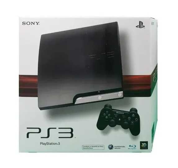 Sony Playstation 3 Slim 320 GB  - Preto