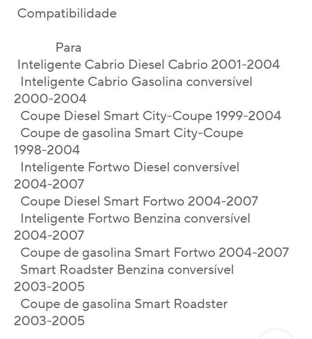 Atuador de embraiagem SACHS para Smart  450