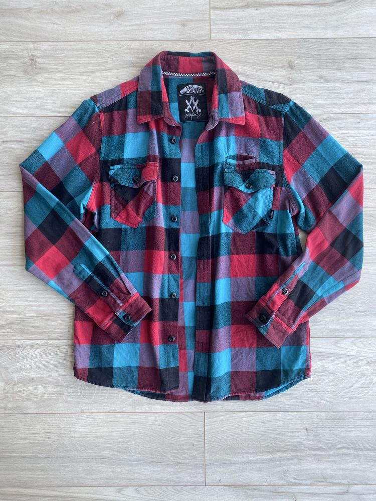 рубашка vans x cathy van engel flannel