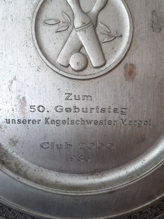 Тарілка настінна