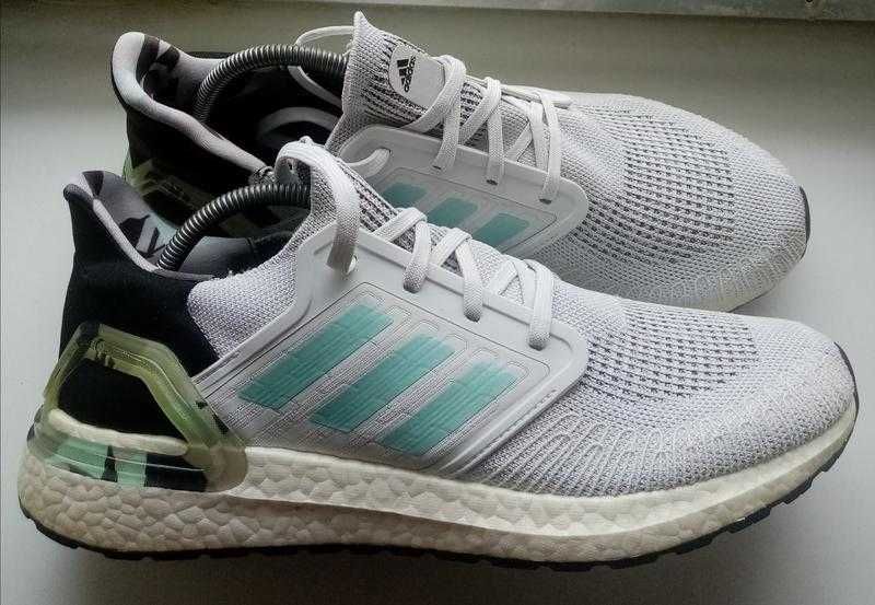 29,5 см. оригинал. кроссовки adidas ultraboost 20 grey fv8323