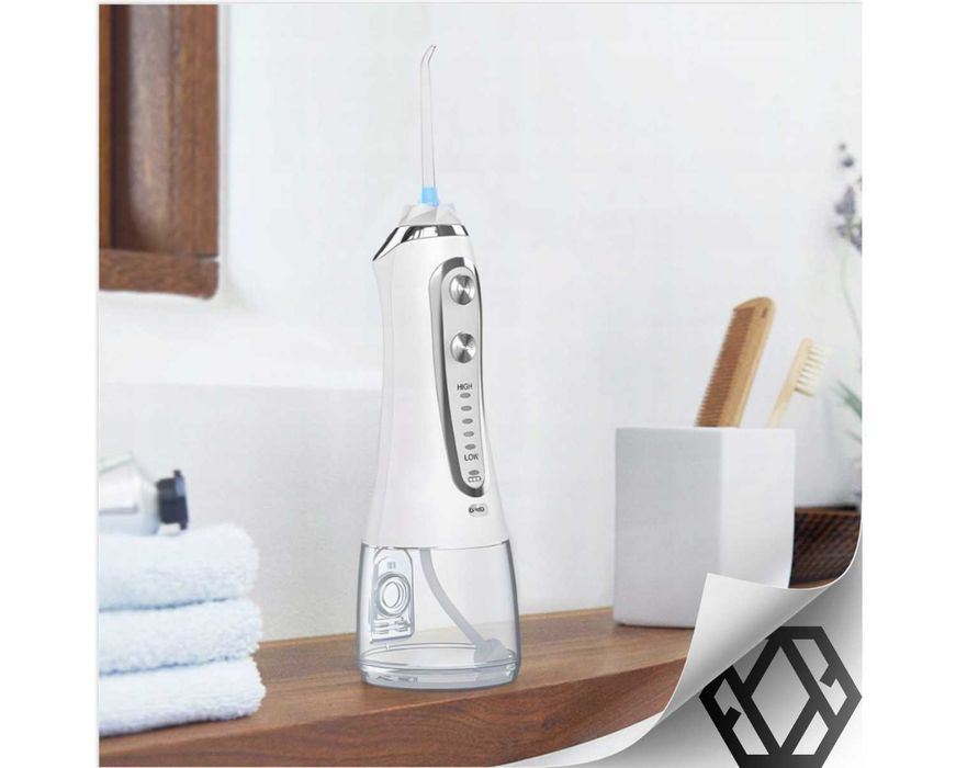 Irygator do Zębów Irygator Bezprzewodowy Dentystyczny 5 Trybów 8 Dysz