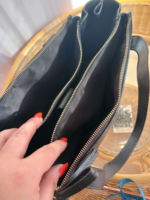 Шкіряна сумка шопер