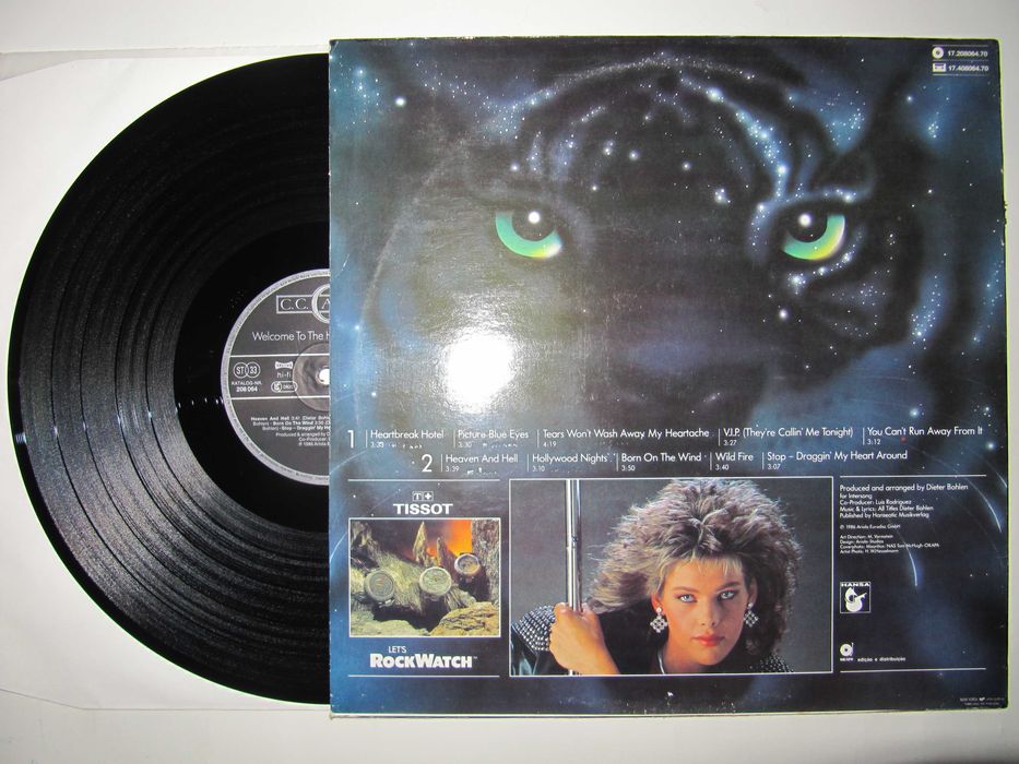 Платівка / Пластинка C.C. Catch -Welcome To The Heartbreak Hotel- 1986