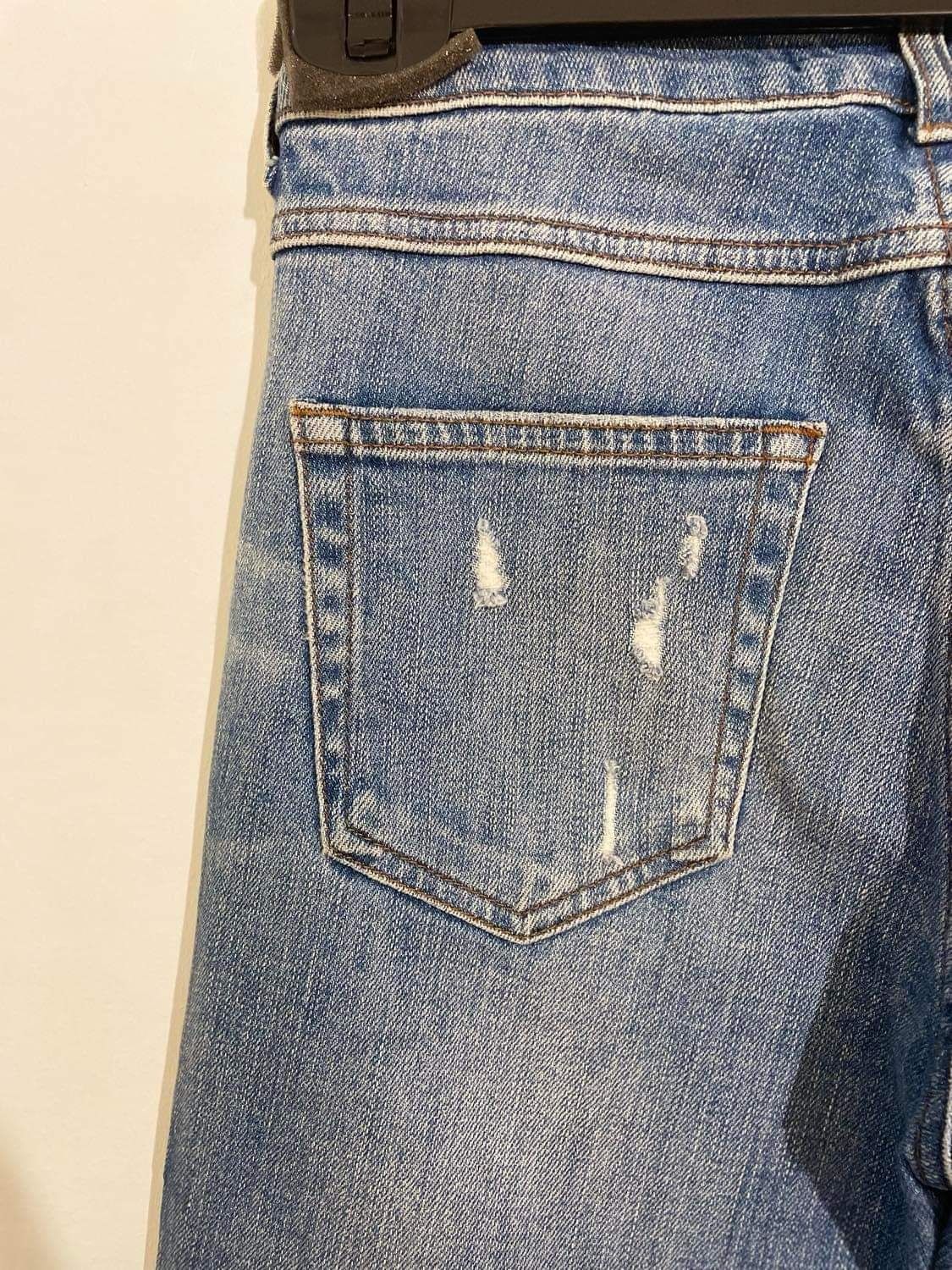 Jeans Zara bainha desfiada 36