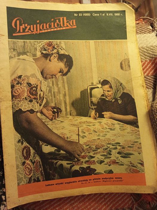 Gazeta Przyjaciółka z lat 50, 60 i 70