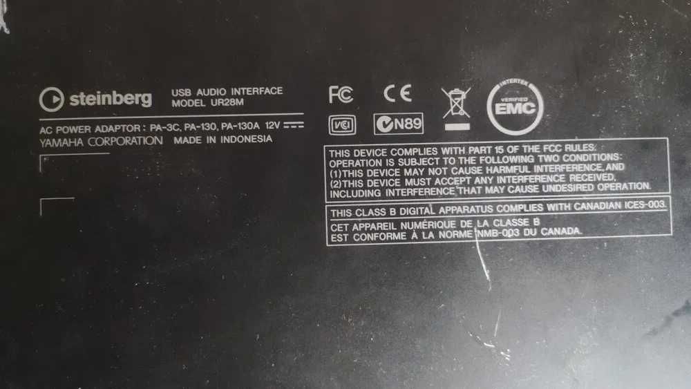 Звуковая карта Steinberg UR28M