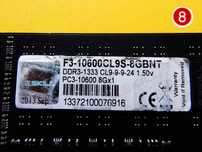 DDR3 8GB G.SkiLL 10600 -Komputer