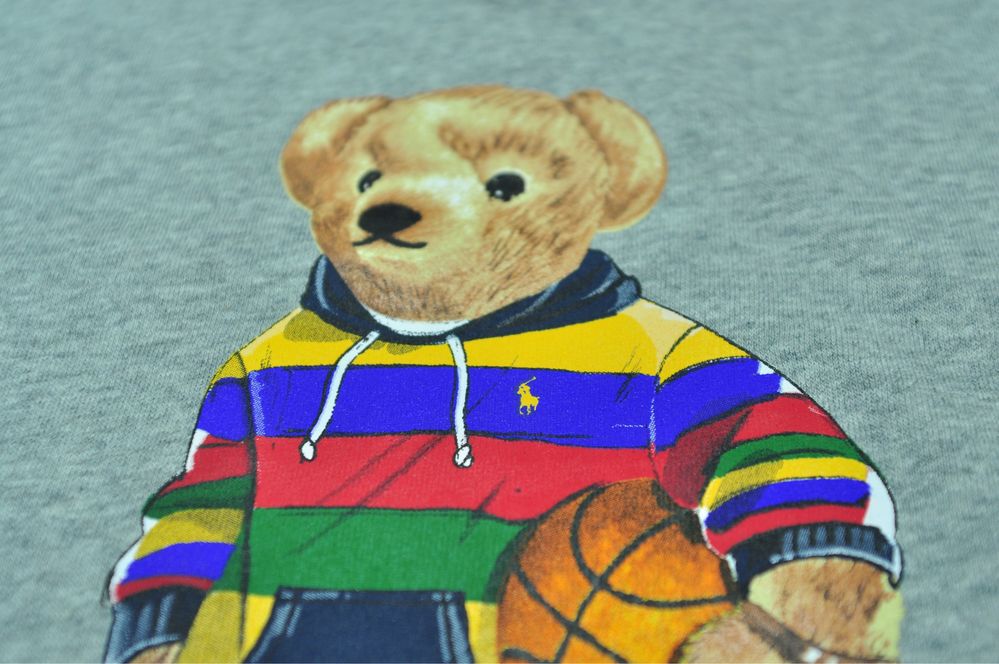 Polo Bear Ralph Lauren оригинал новый мужской свитшот мишка (NEW)