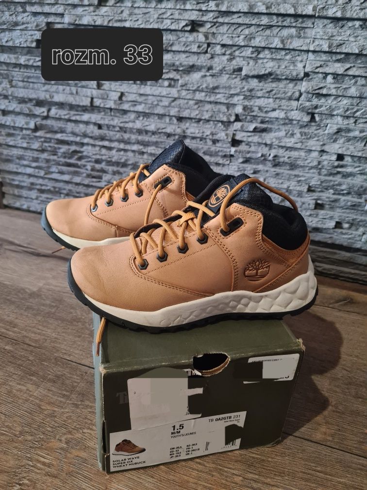 Piękne buty TIMBERLAND rozm. 33 w idealnym stanie