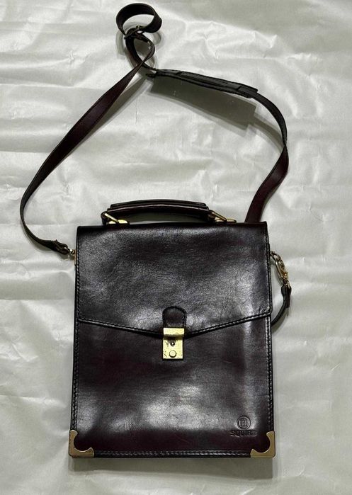 Pasta Executiva em Pele Genuína Bristol Myers Squibb