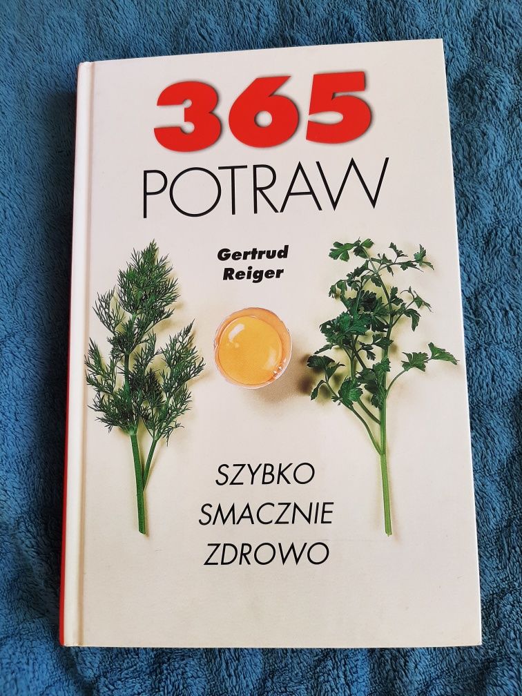 Książka kucharska "365 potraw" Gertrud Reiger