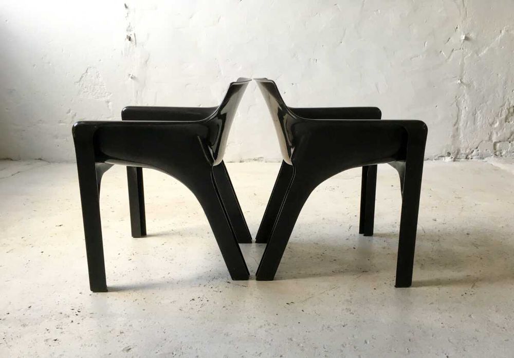 Artemide fotele Gaudi Vico Magistretti lata 70