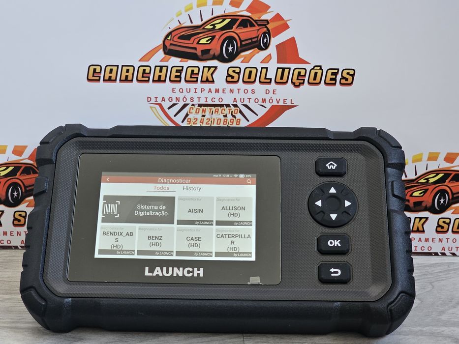 Launch CRP129 HD PESADOS - Maquina de Diagnóstico Profissional