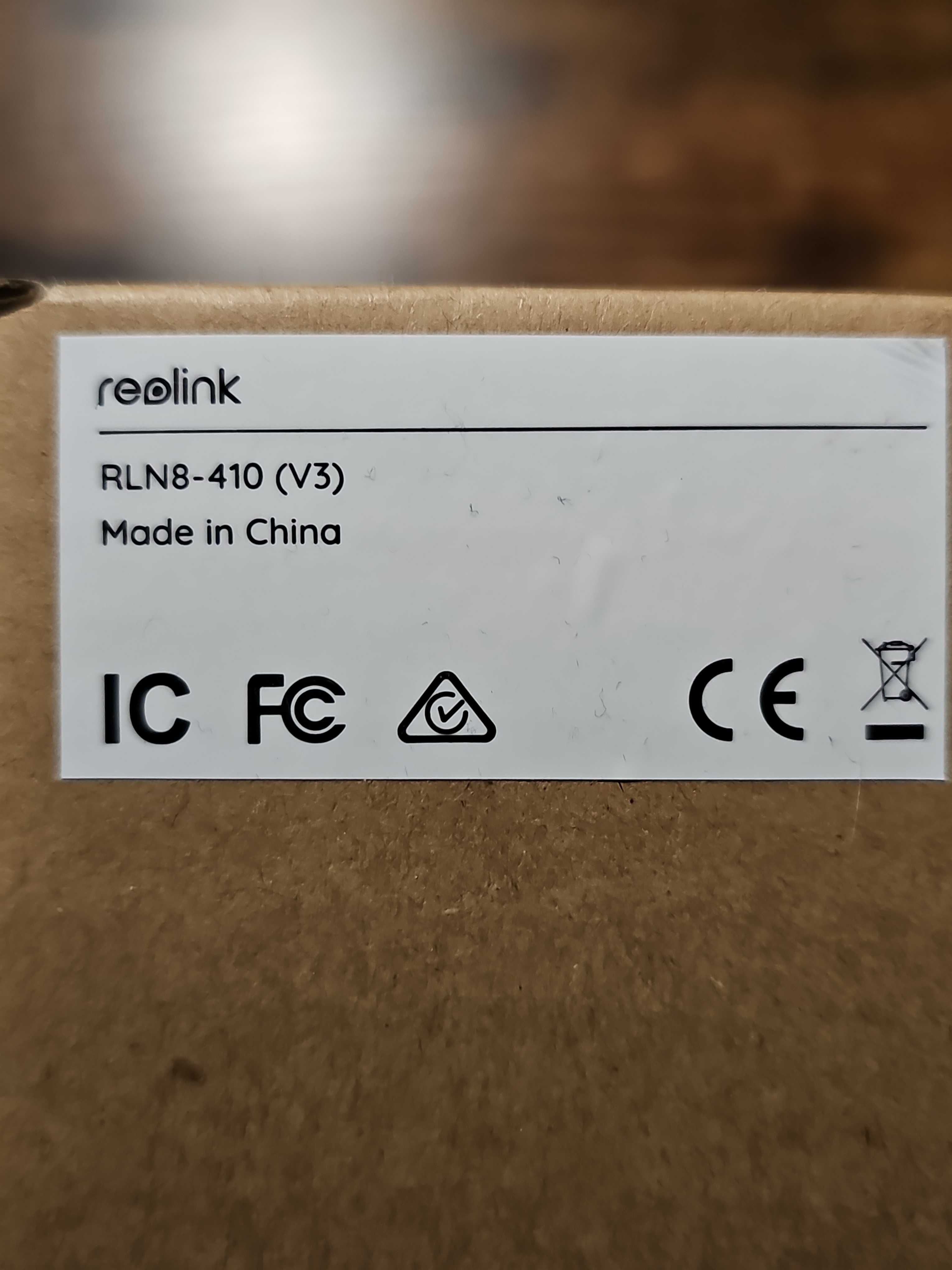 Reolink 4K PoE NVR 8-kanałowy Zestaw kamer do monitoringu