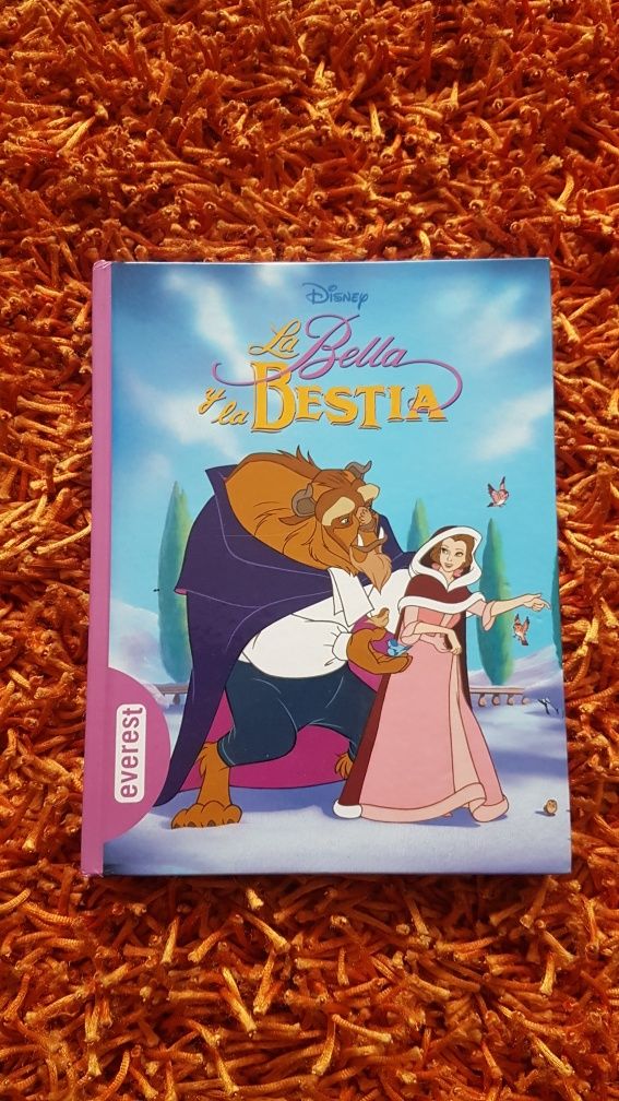 OFERTA PORTES - Livro "La Bella y la Bestia" da Disney