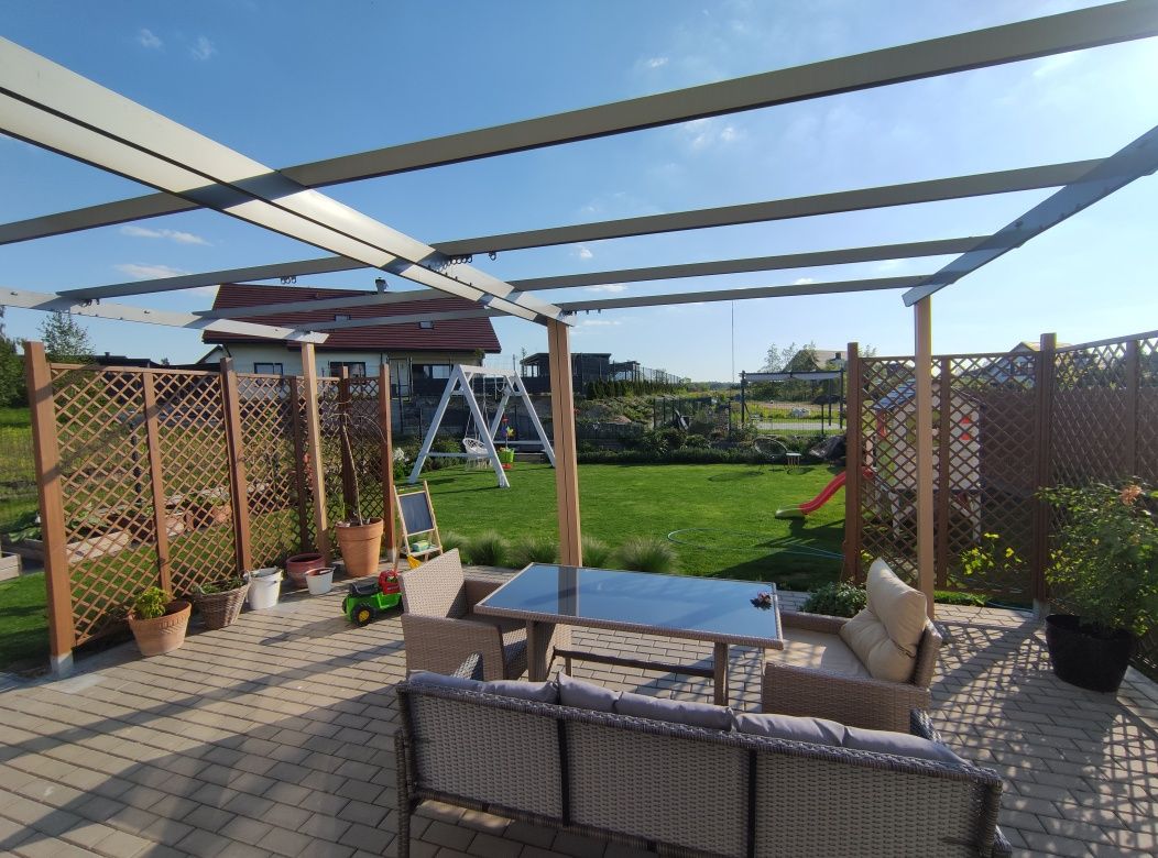 Pergola Omega Dach Wiata Altana 400x285x258 cm