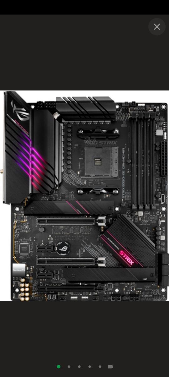 Продам материнскую плату Asus ROG Stix B550 XE Gaming (s AM4)