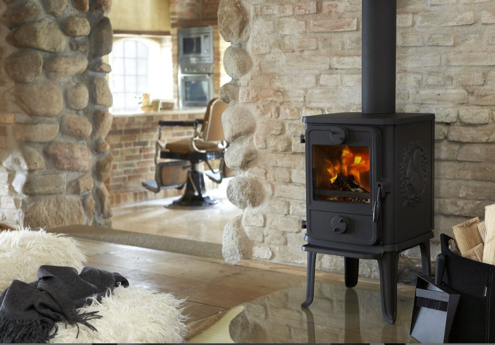 Mørso1412 піч камін на дрова топка буржуйка чугунна чавун опалення 5кв