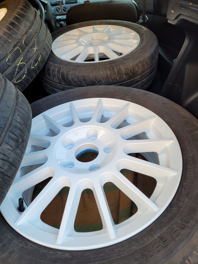 Alufelgi + opony letnie 205/55 R16 - Honda Civic VII