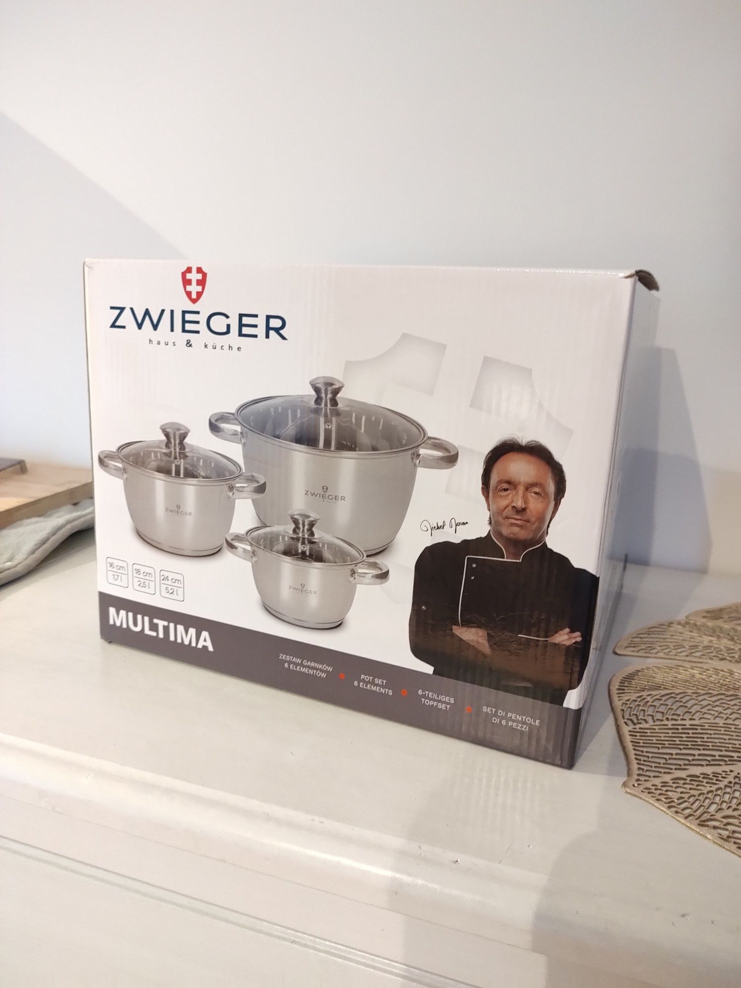 Zestaw garnków Zwieger Multima 6 elementów