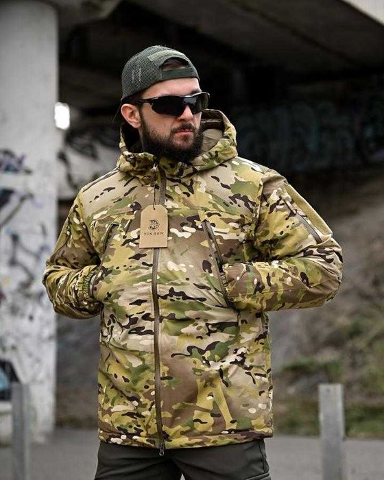 Зимова тактична куртка Multicam (мультикам) без передоплати