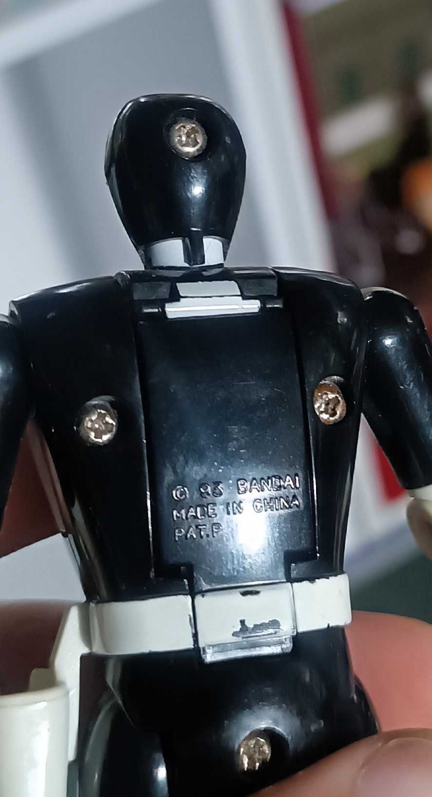 1993 Mighty Morphin Power Ranger Black Auto Flip Head