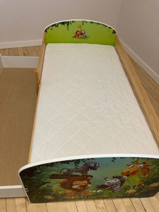 Łóżko dziecięce 160x80 BMS LUKI Król Lew Zwierzęta