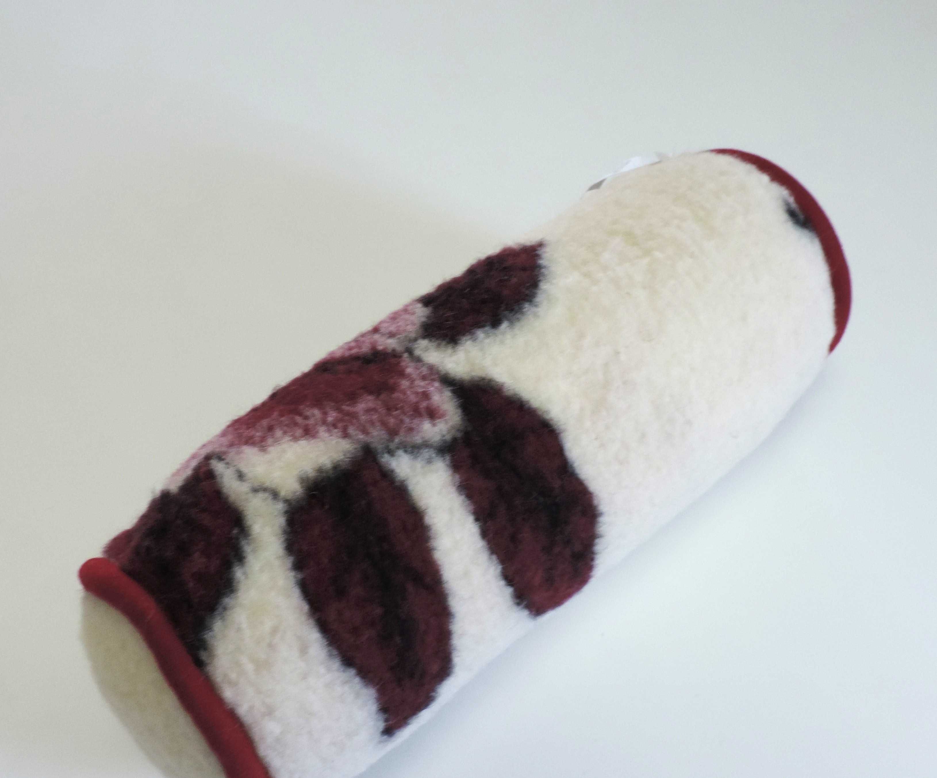 Poduszka WAŁEK 50cm  pod głowę ,plecy ,  100%dzianina wełniana