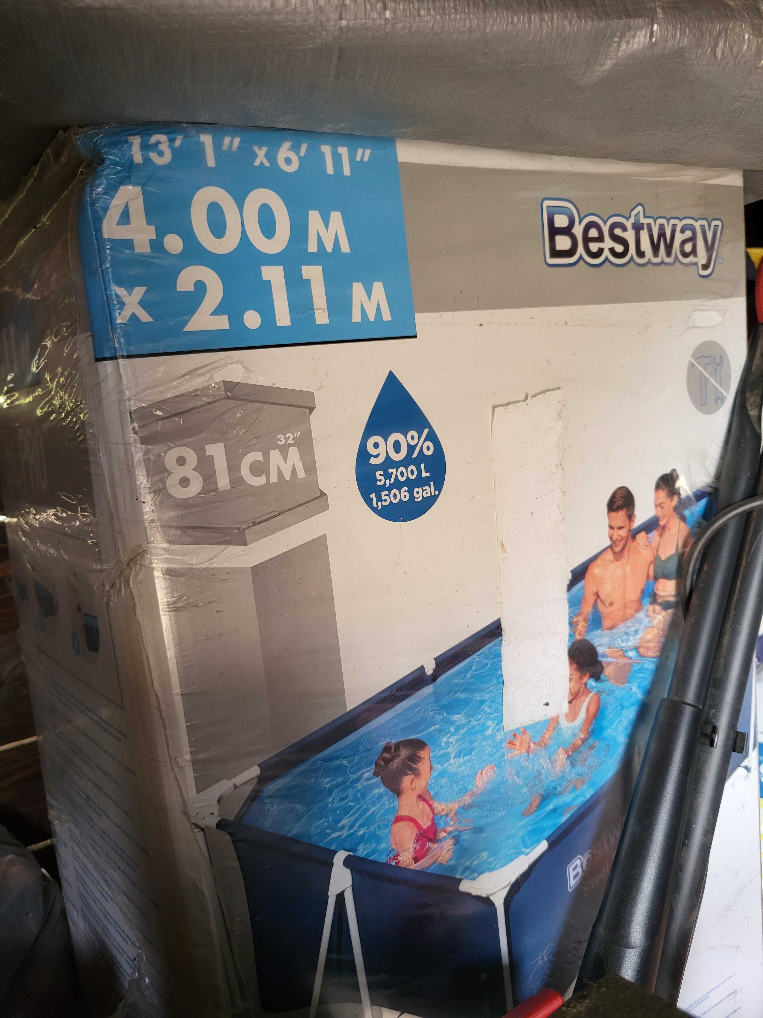 Basen Bestway stelazowy 400 x 211