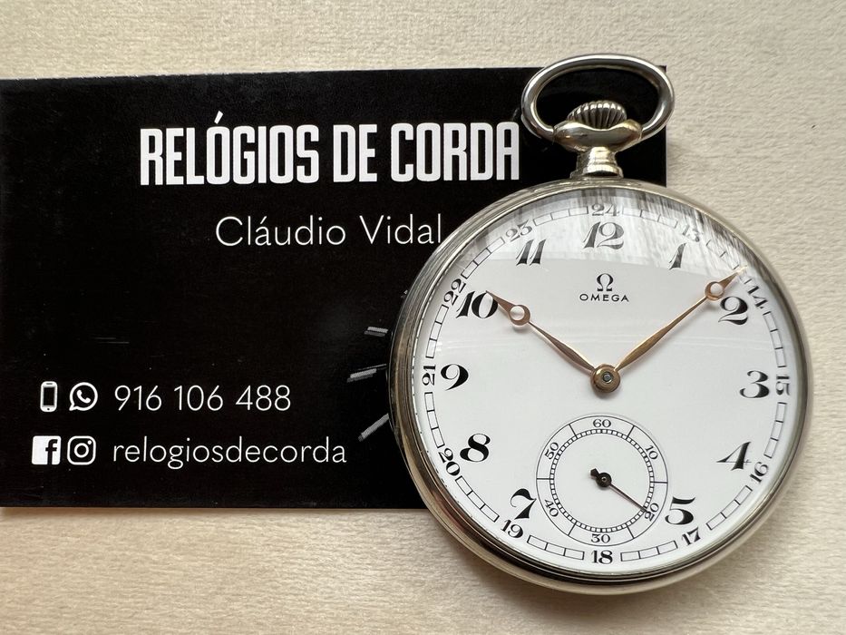 Relógio Omega de bolso 1938