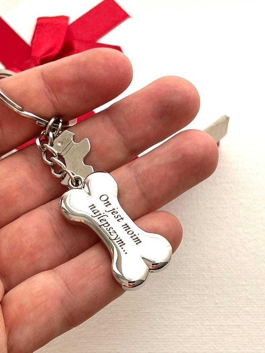 brelok z grawerem dla właścicieli psów prezent psa