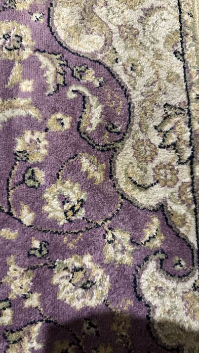 Dywan styl arabski fioletowo-beżowy