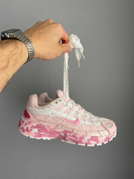 Женские Беговые Кроссовки Nike P-6000 Custom Pink (36-41)