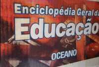 Enciclopédia Geral da Educação em 6 tomos e 1 estojo com cd de oferta