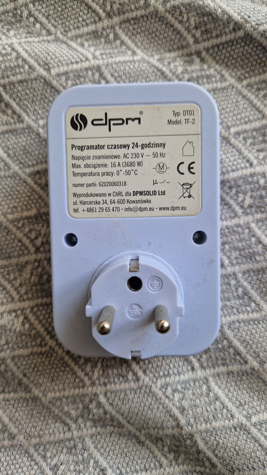 Programator czasowy DPM DT01