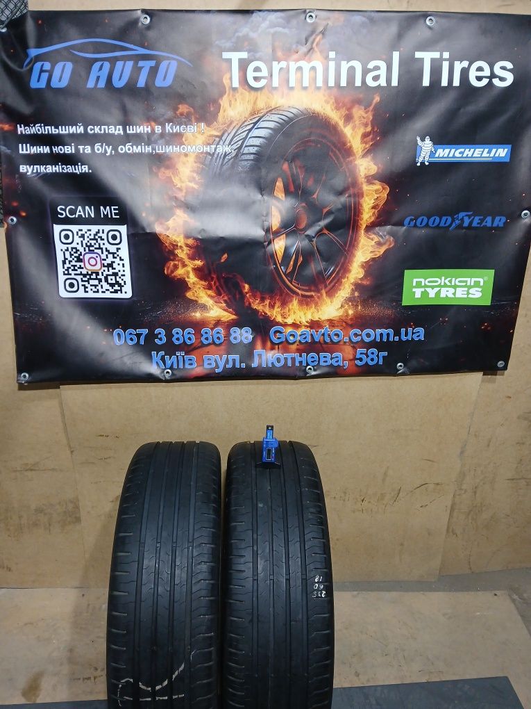 Goauto Terminal пара шин Continental 235 60 r18 2015 рік 6мм лютнева 5