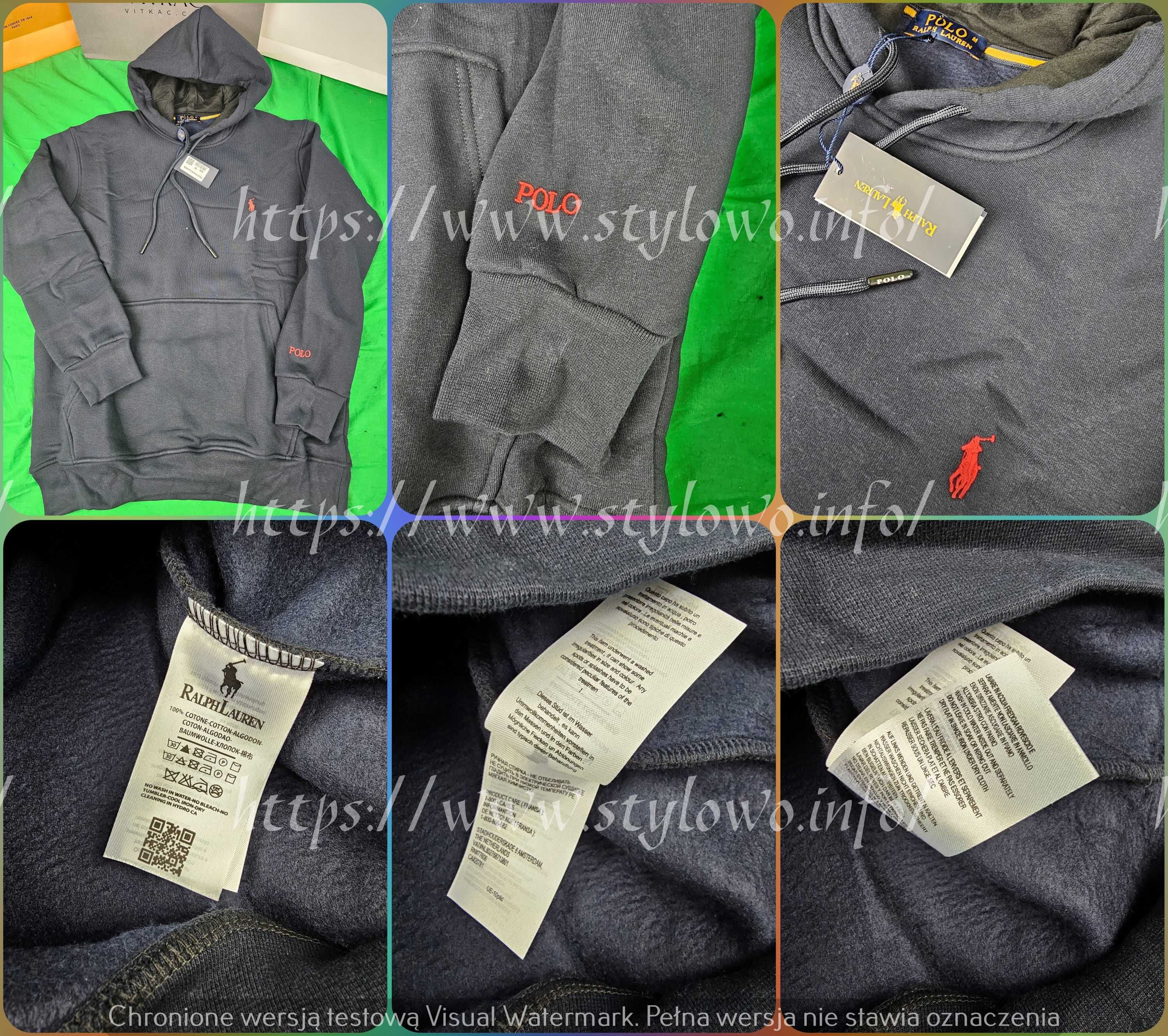Bluza z kapturem męska Ralph Lauren Karl Lagerfeld kolory różne