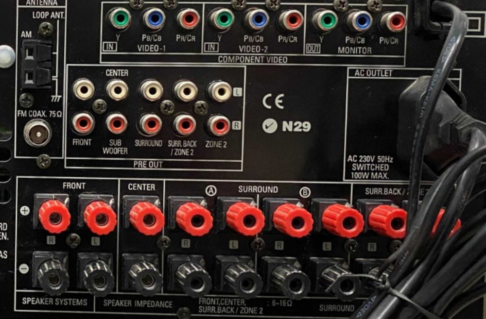 Ресивер Denon AVR 3803 a/v 8.1 загальна міць 380 Вт.на 8 Ом 45 вт.× 9