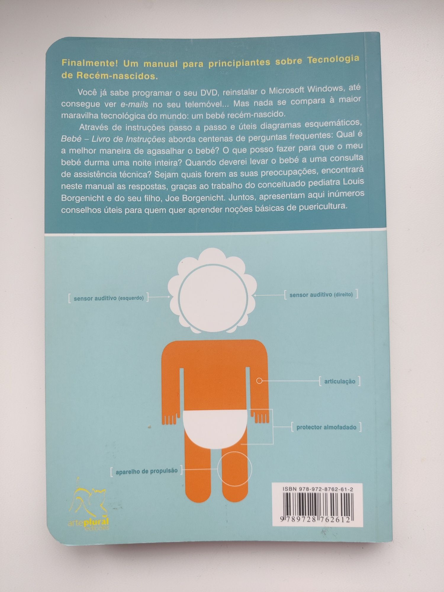 Livro "bebé - livro de instruções"