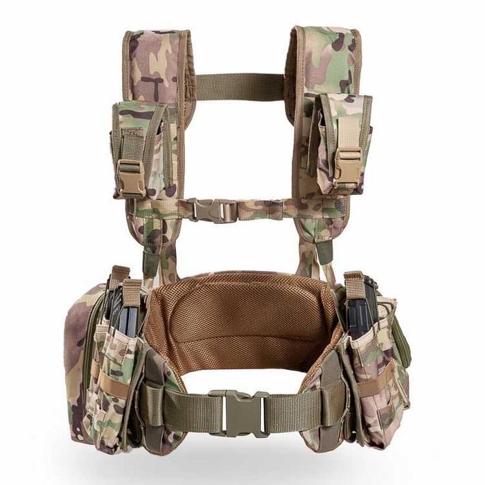 РПС Warbelt Molle з 6 підсумками. Мультикам. від GLOBAL BALLISTICS.